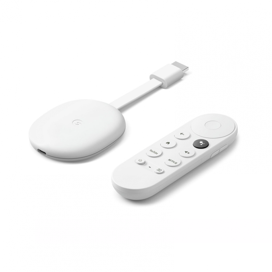 Google Chromecast 4 Con Google TV 4k + Control Remoto a $59.990 en MrClick y BestSmart