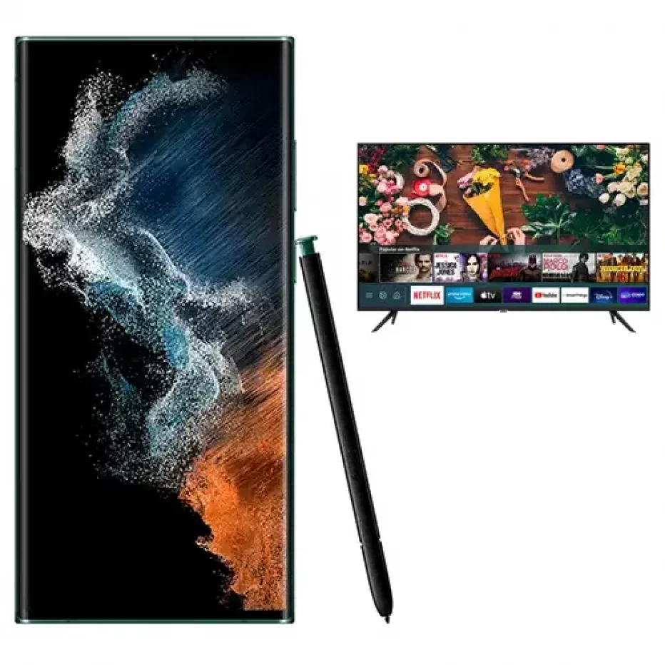 Samsung Galaxy S22 Ultra 128GB + LED Samsung 50” 4K a $899.990 en ABCDin￼