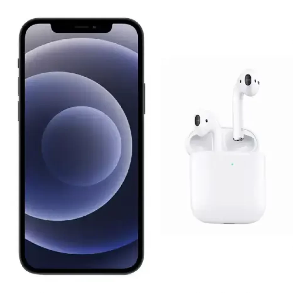 iPhone 12 64 Gb + Airpods a $599.990 en ABCDin